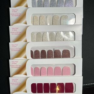 Color Street nail strips Lot of 7, unopened